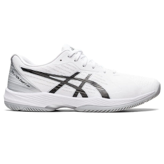 ASICS Mens Solution Swift FlyteFoam Tennis Shoes 14 White/Black